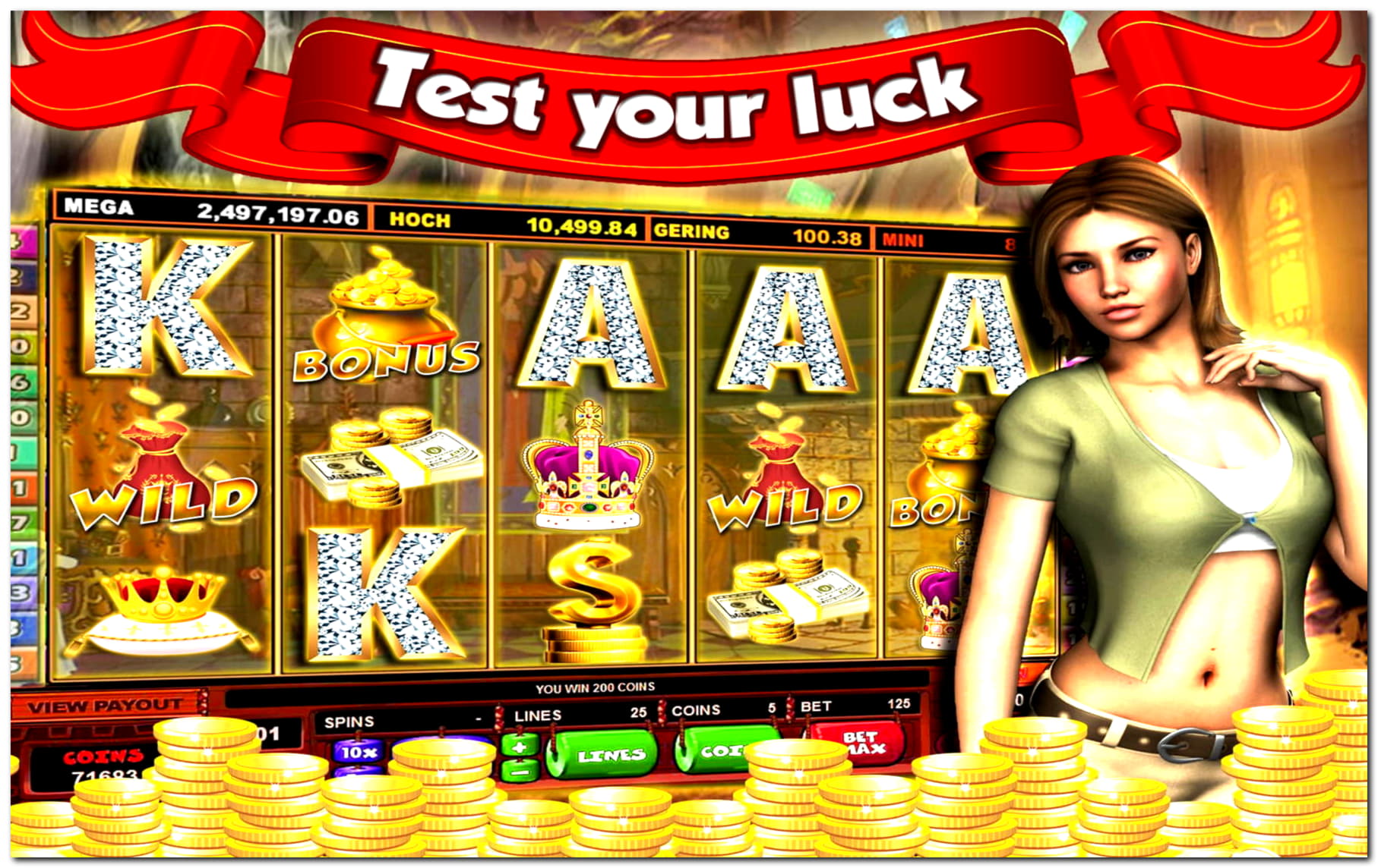 EURO 2810 Enginn innborgunarbónus hjá Wild Slots Casino
